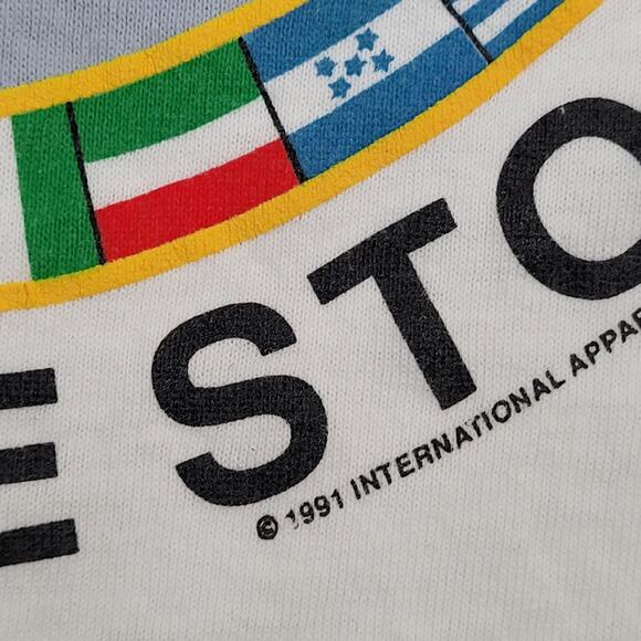 Vintage Operation Desert Shield Shirt Medium 20x26 Desert Storm USA - Picture 4 of 12